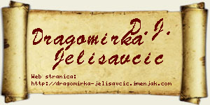 Dragomirka Jelisavčić vizit kartica